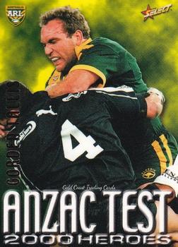 2000 Select - Anzac Test Heroes #A4 Gorden Tallis Front